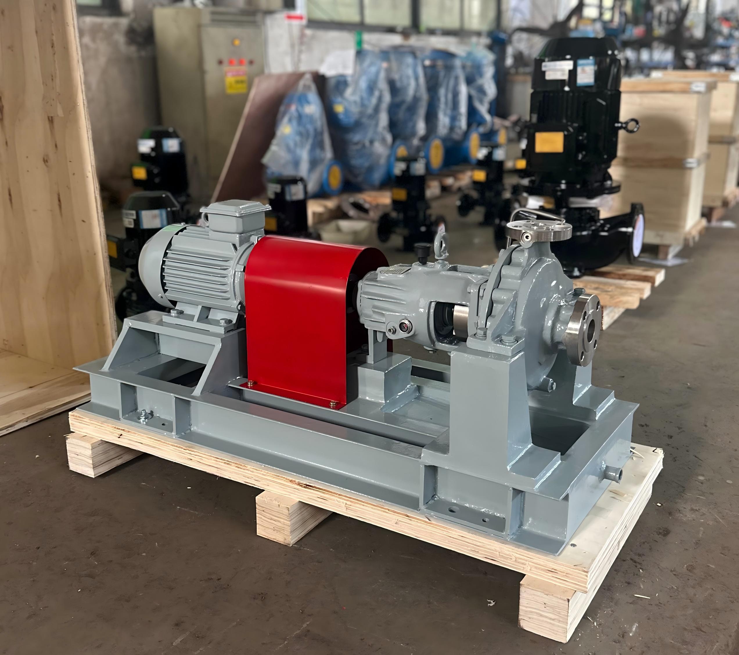 Teffiko, Italian Customer Agree on Chemical Centrifugal Pump Purchase