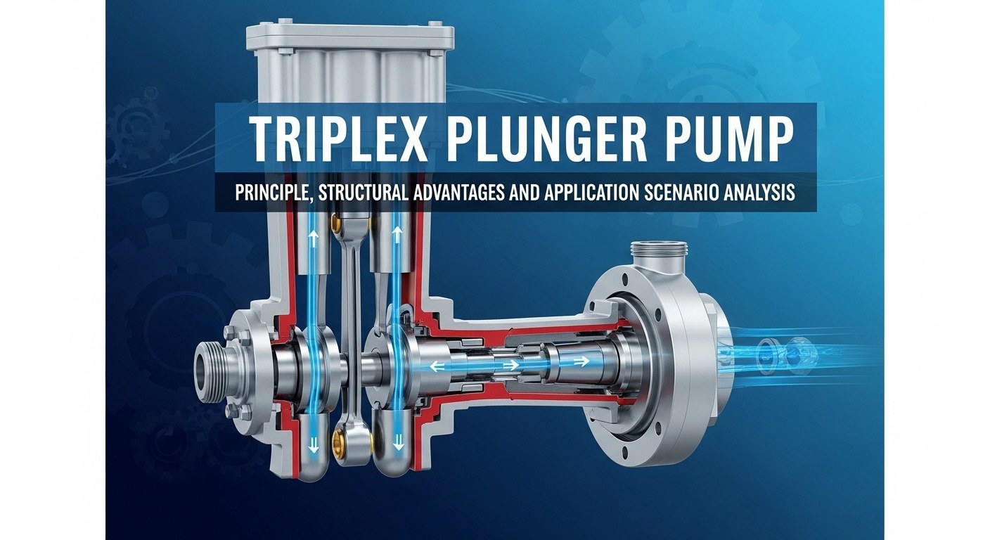 Triplex Plunger Pump: Principle, Structural Advantages and Application Scenario Analysis