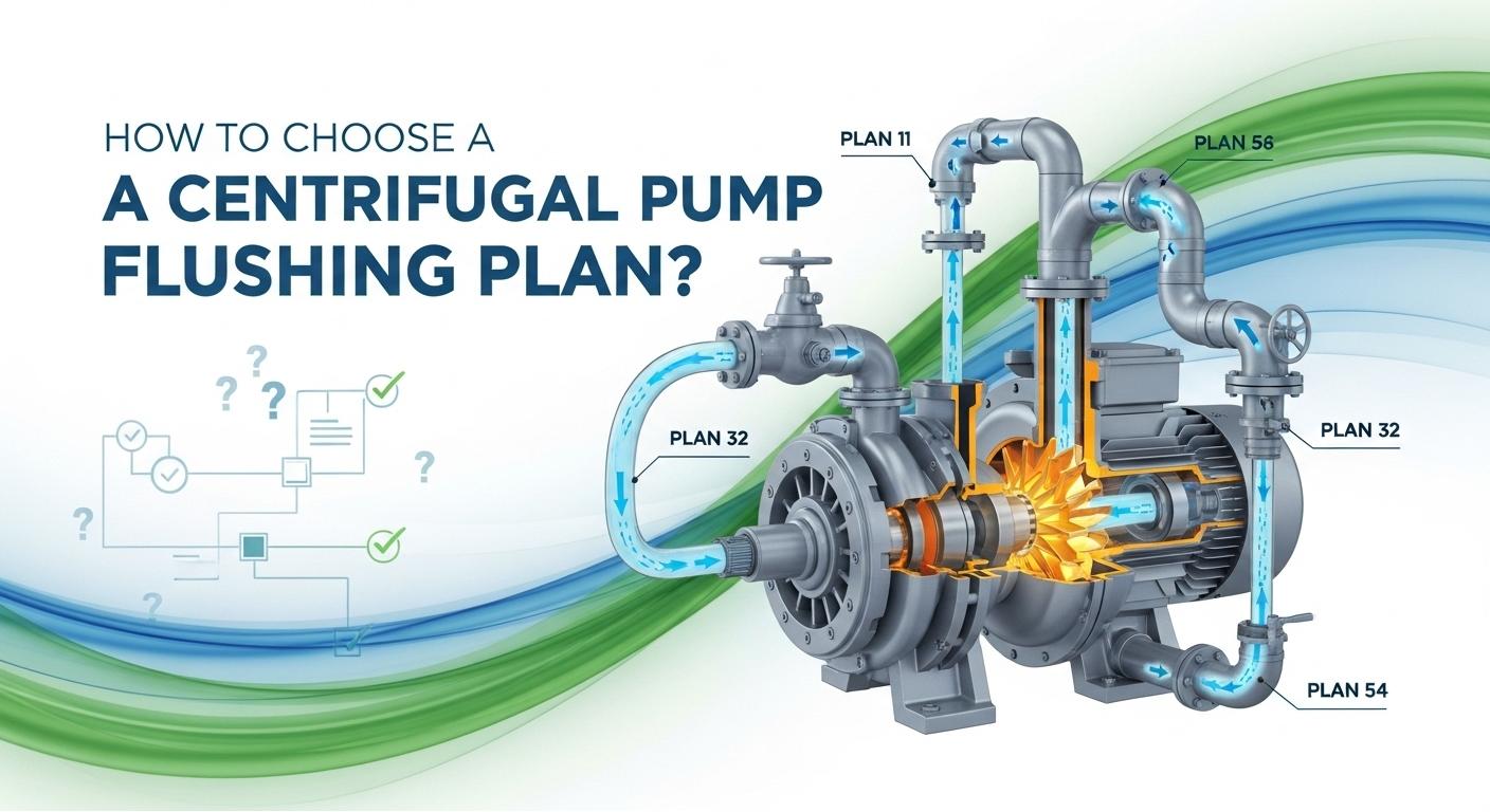 How to Choose a Centrifugal Pump Flushing Plan?