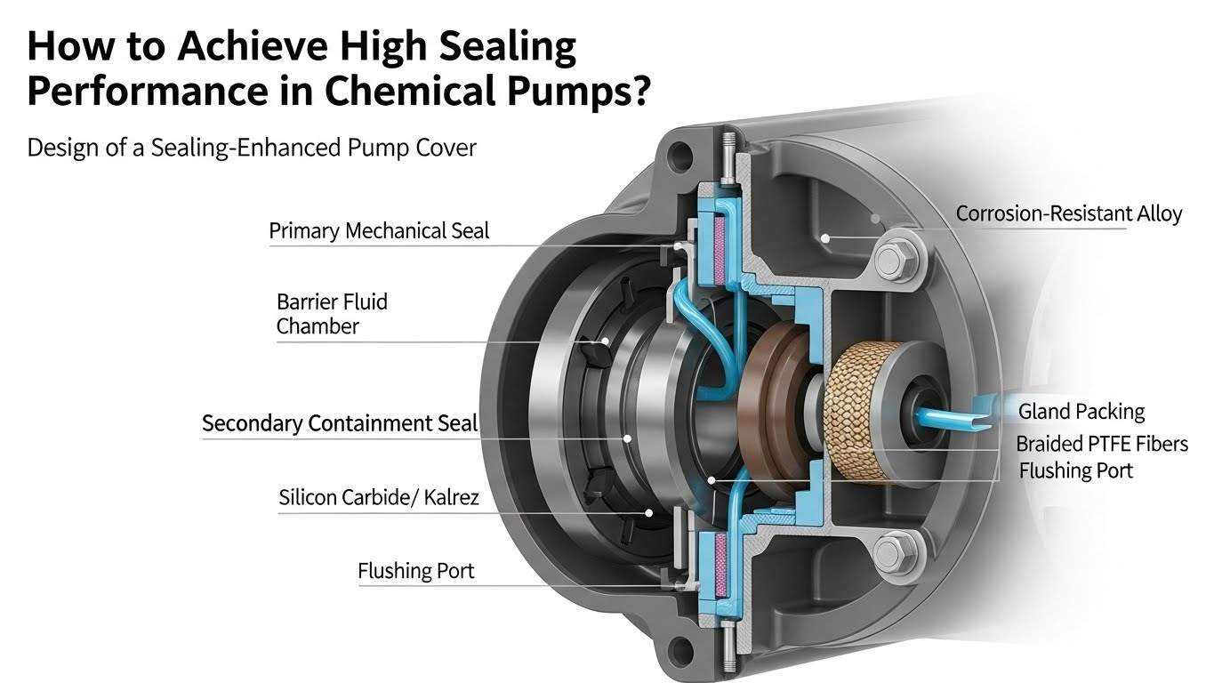 How to Achieve High Sealing Performance in Chemical Pumps?