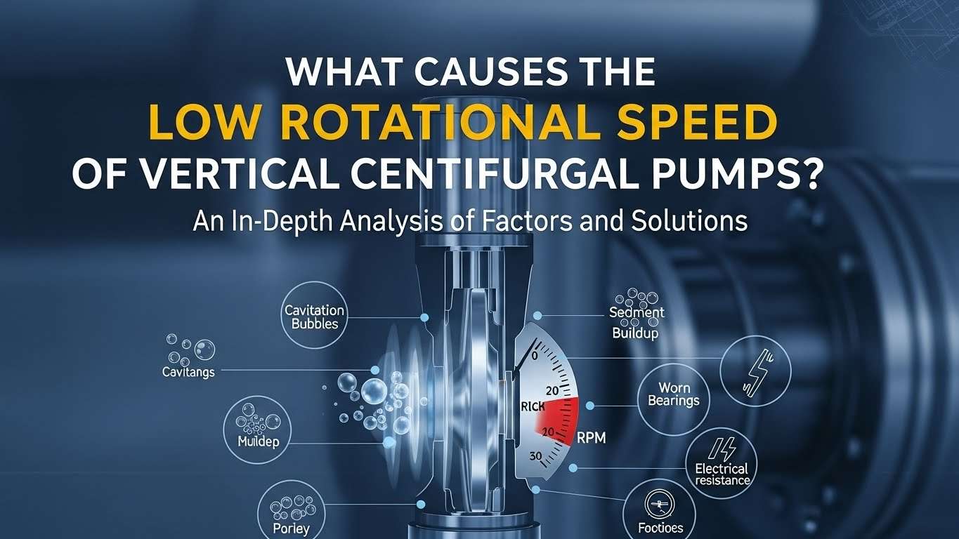What Causes the Low Rotational Speed of Vertical Centrifugal Pumps?