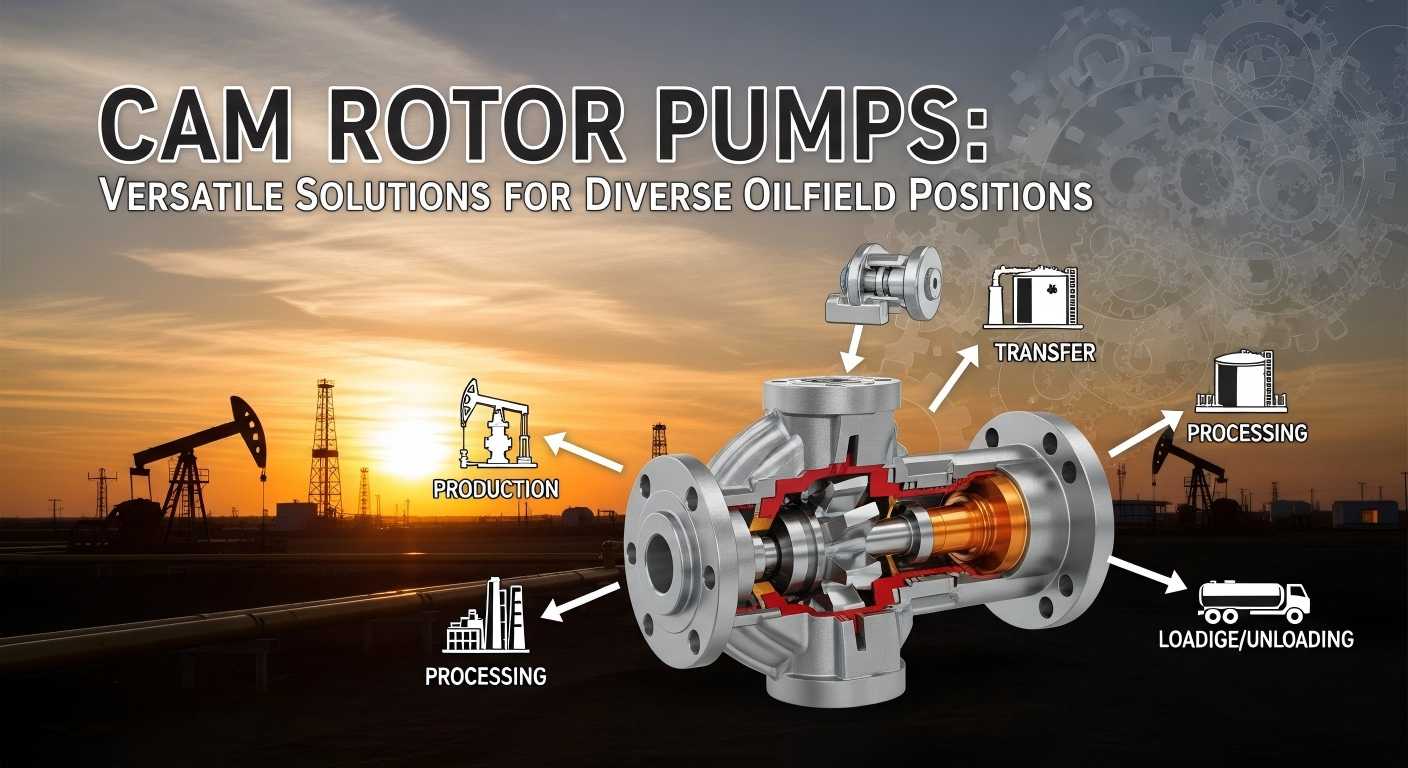 Which Positions in Oilfields Can Use Cam Rotor Pumps?