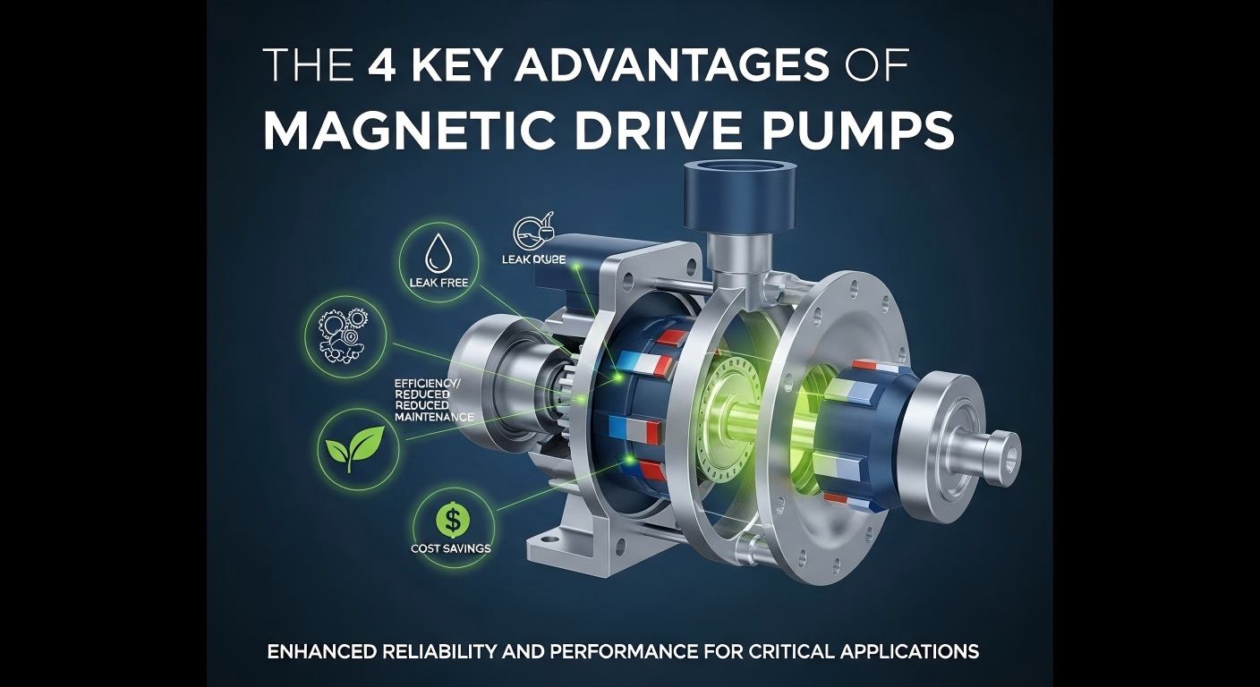 The 4 Key Advantages of Magnetic Drive Pumps