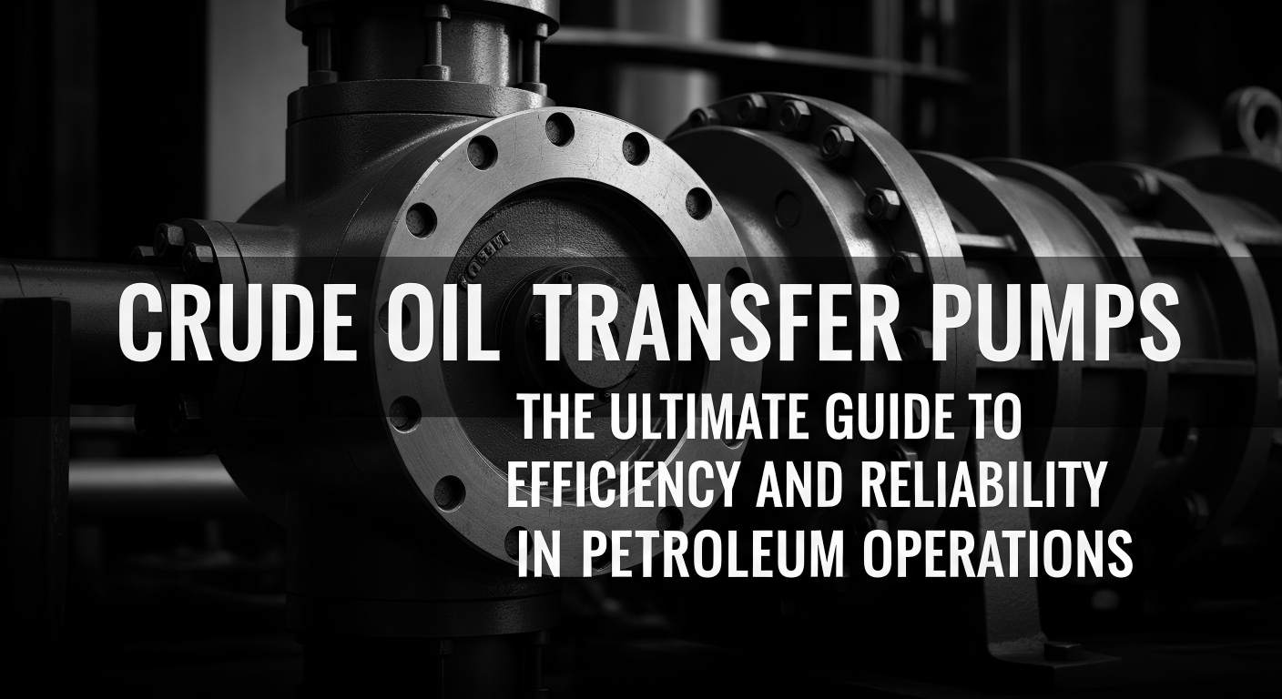 Crude Oil Transfer Pumps: The Ultimate Guide to Efficiency and Reliability in Petroleum Operations