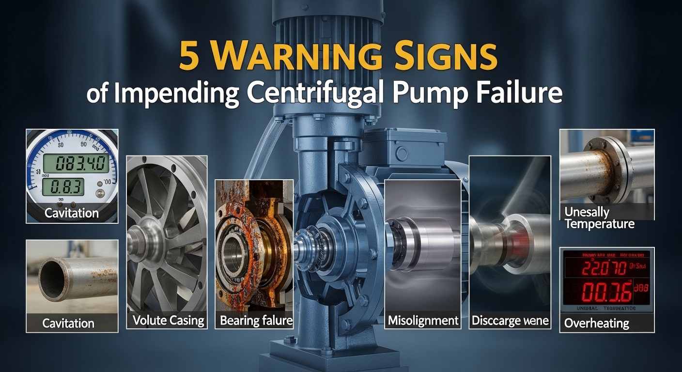5 Warning Signs of Impending Centrifugal Pump Failure