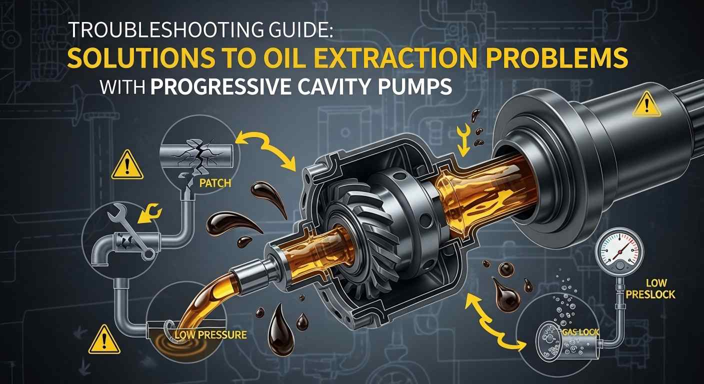 Troubleshooting Guide: Solutions to Oil Extraction Problems with Progressive Cavity Pumps