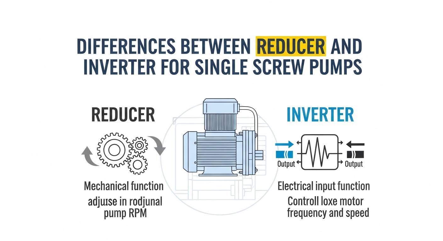 Differences Between Reducer and Inverter for Single Screw Pumps