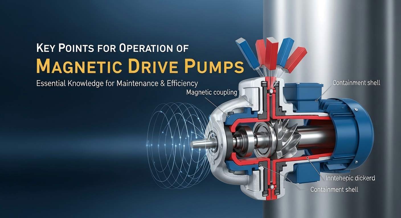 Key Points for Operation of Magnetic Drive Pumps