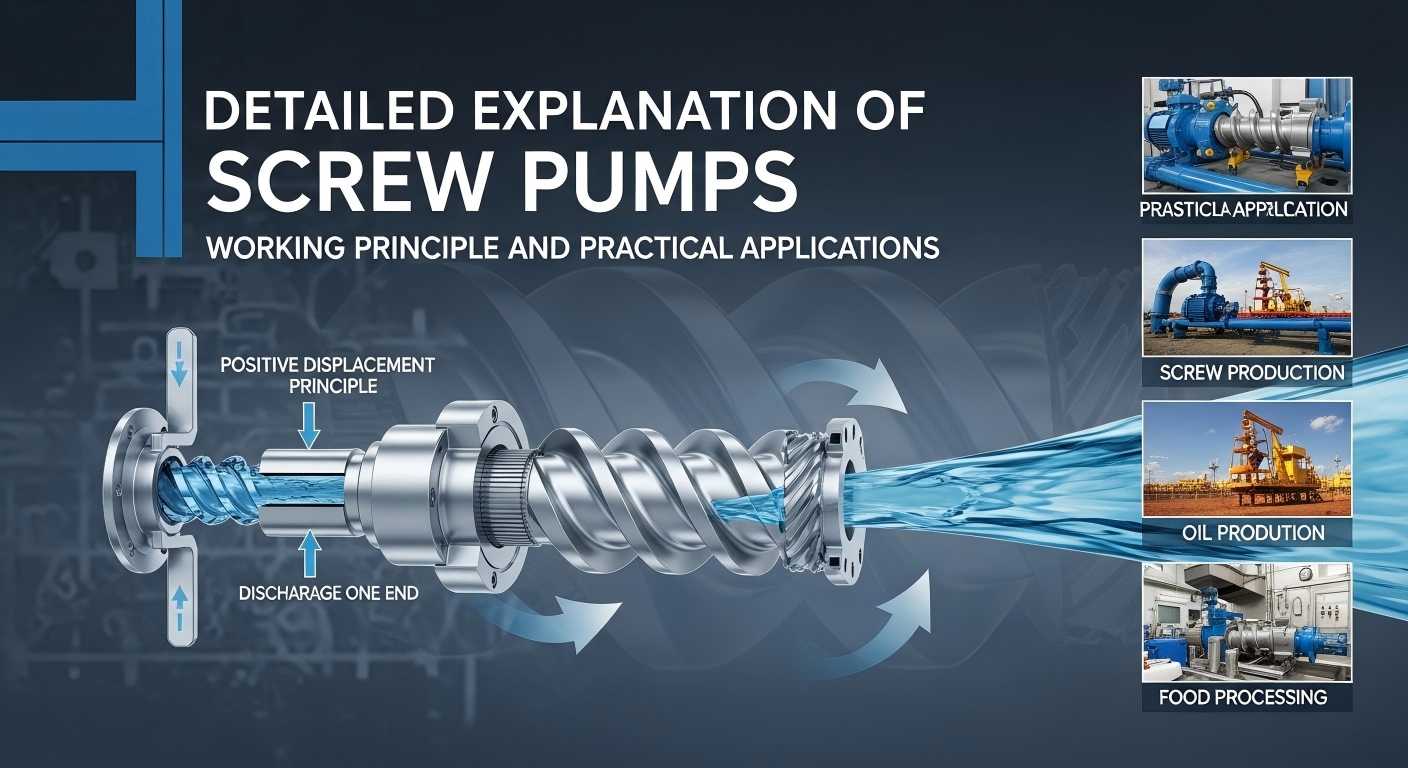 Detailed Explanation of Screw Pumps