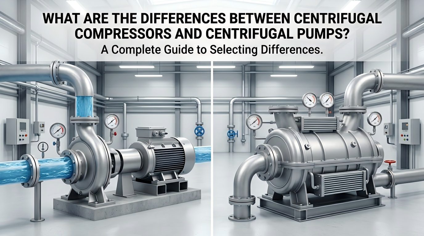 What Are the Differences Between Centrifugal Compressors and Centrifugal Pumps? A Complete Guide to Selection Differences