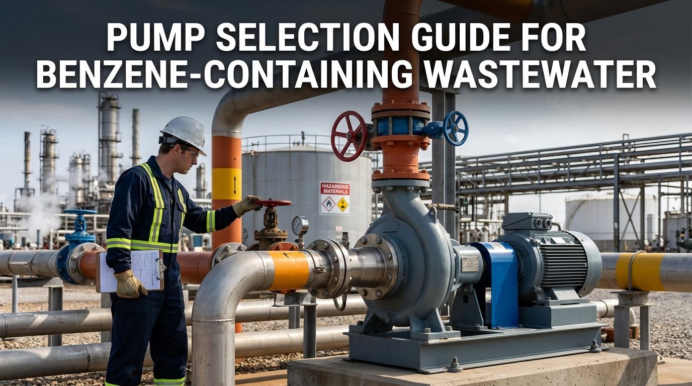 Pump Selection Guide for Benzene-Containing Wastewater