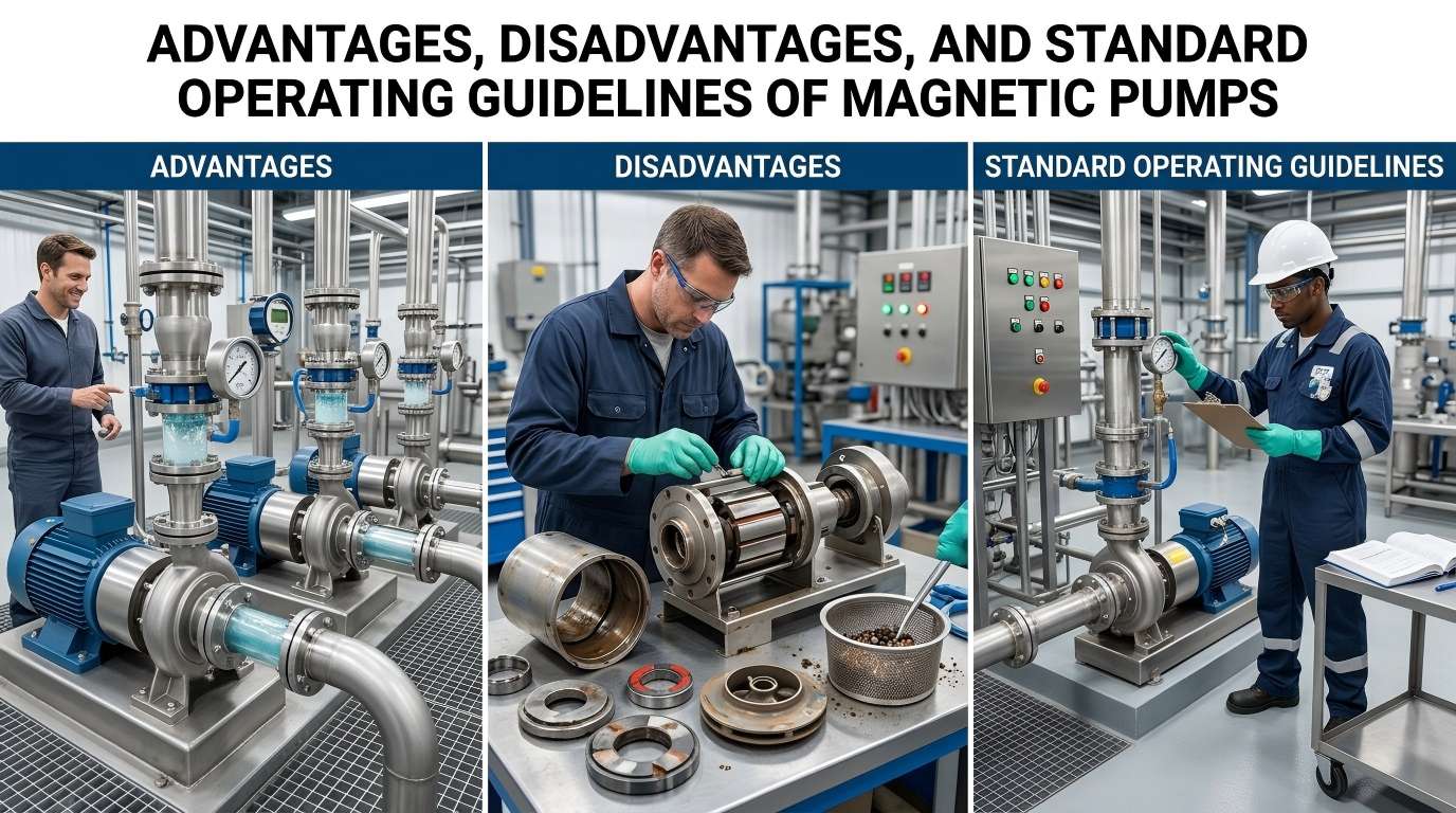 Advantages Disadvantages and Standard Operation Guidelines of Magnetic Pumps