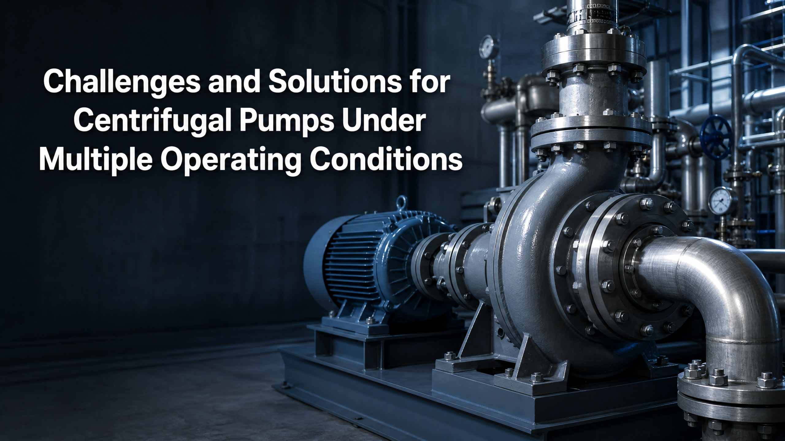 Challenges and Solutions for Centrifugal Pumps Under Multiple Operating Conditions