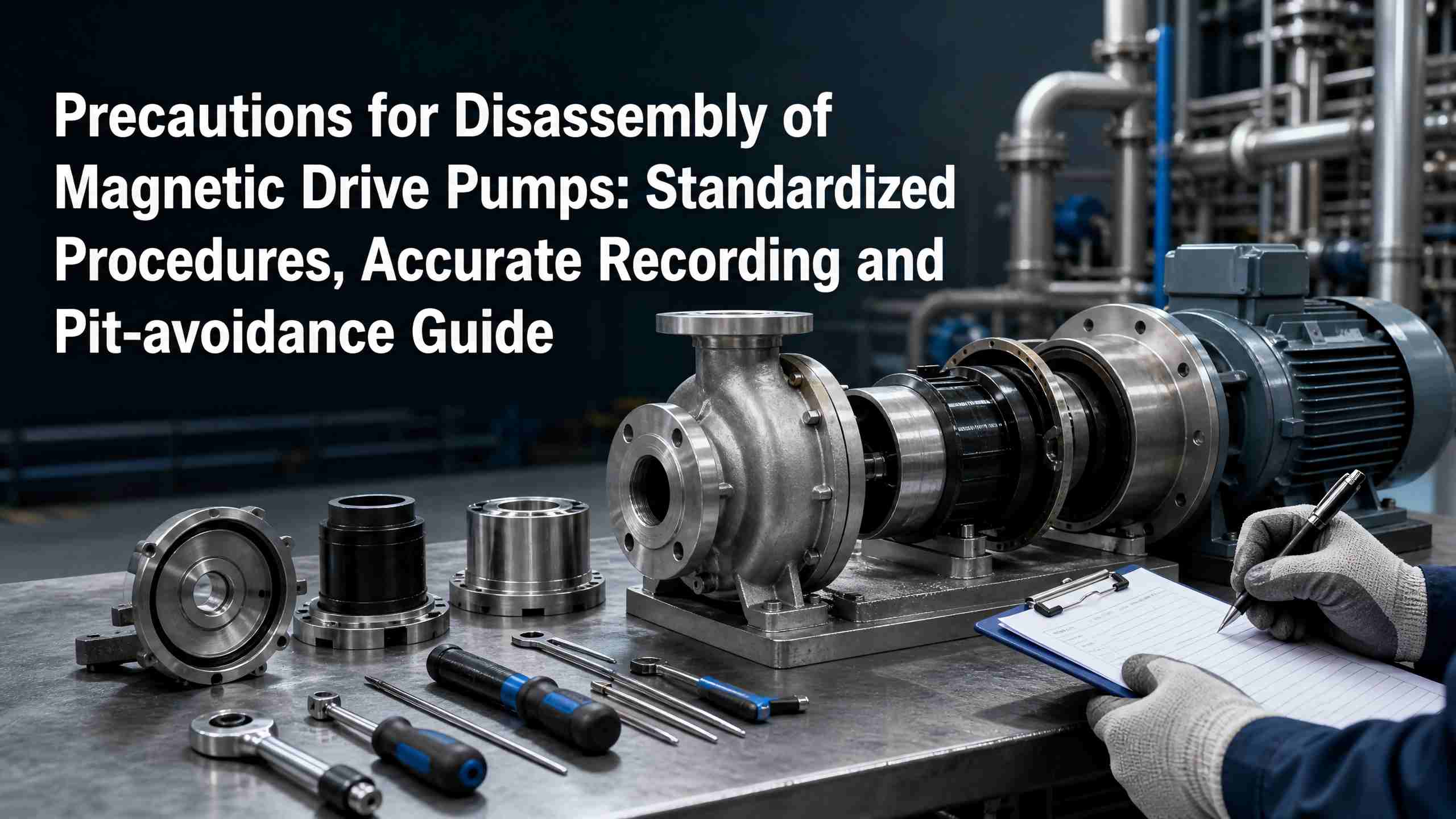 Precautions for Disassembly of Magnetic Drive Pumps: Standard Procedures, Accurate Recording & Pit‑avoidance Guide