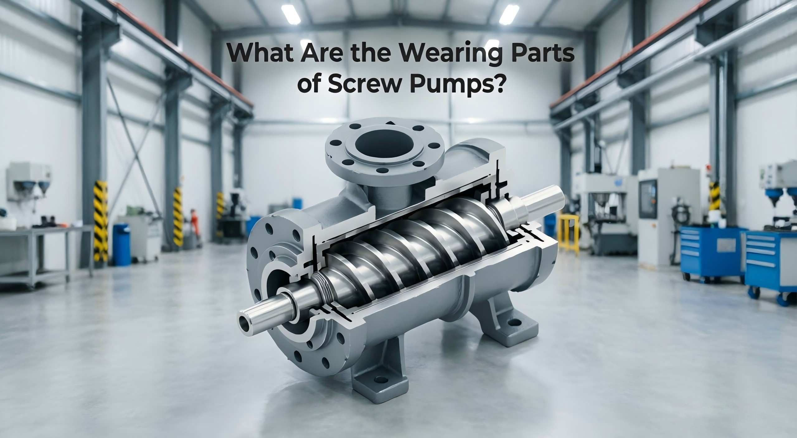 What Are the Wearing Parts of Screw Pumps?