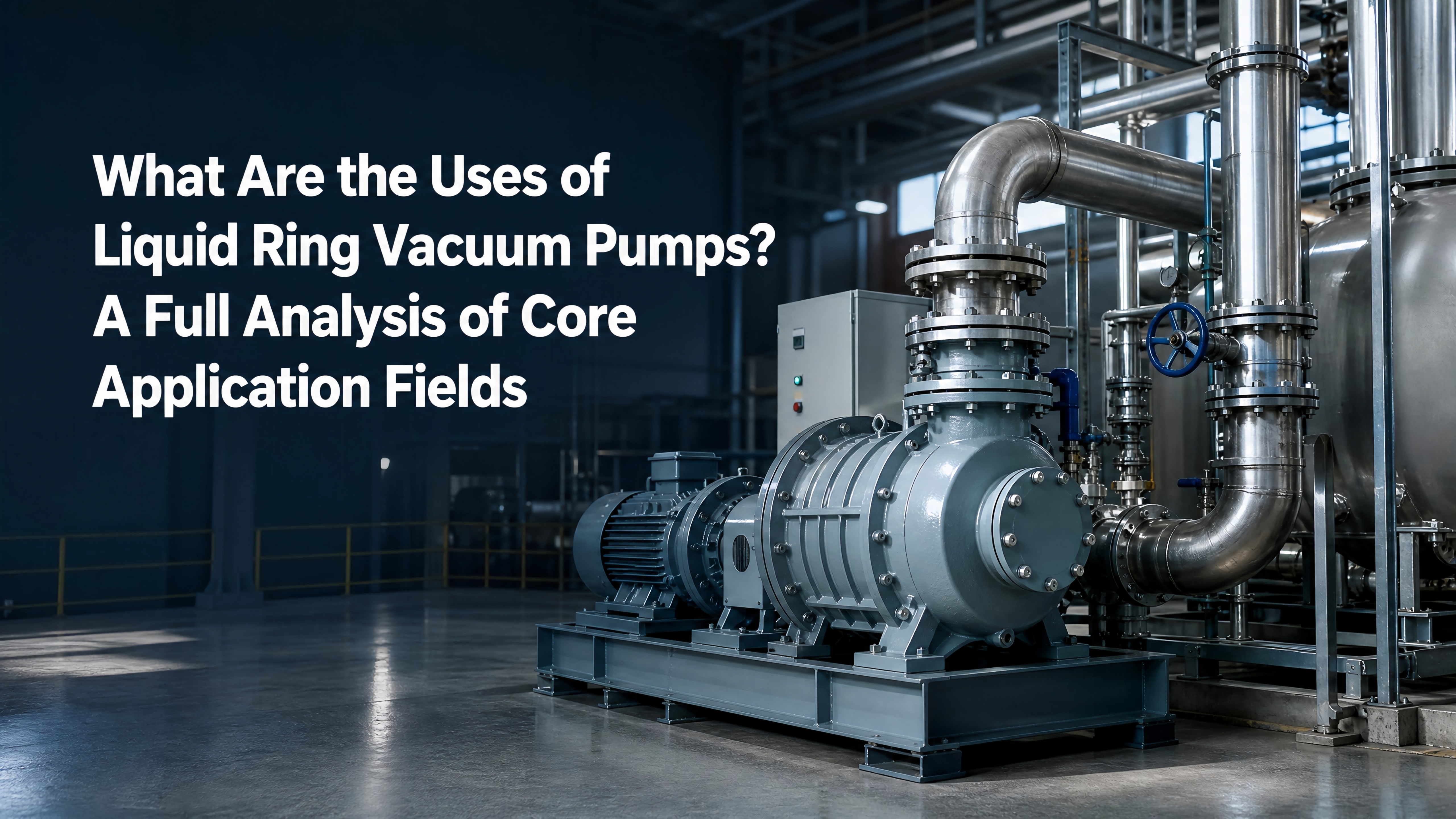 What Are the Uses of Liquid Ring Vacuum Pumps? A Full Analysis of Core Application Fields