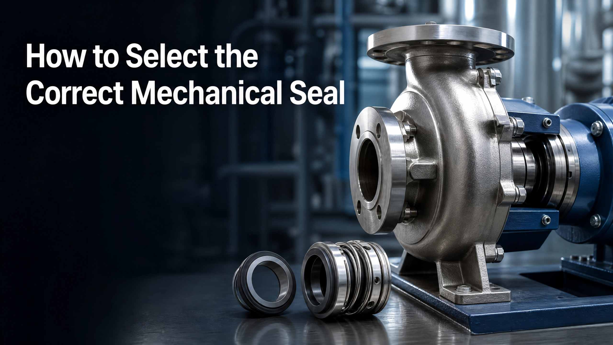 How to Select the Correct Mechanical Seal