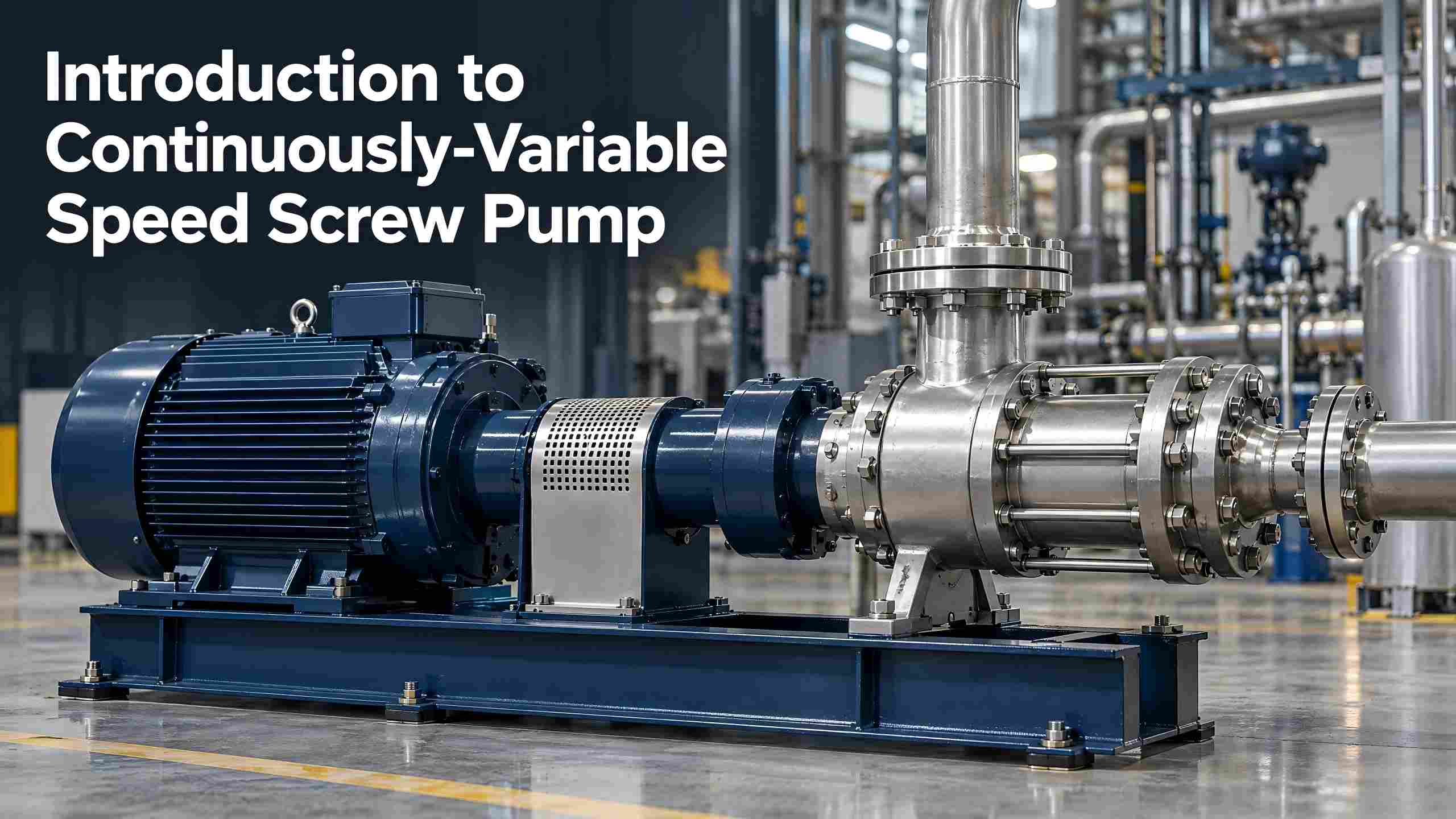 Introduction to Continuously‑Variable Speed Screw Pump