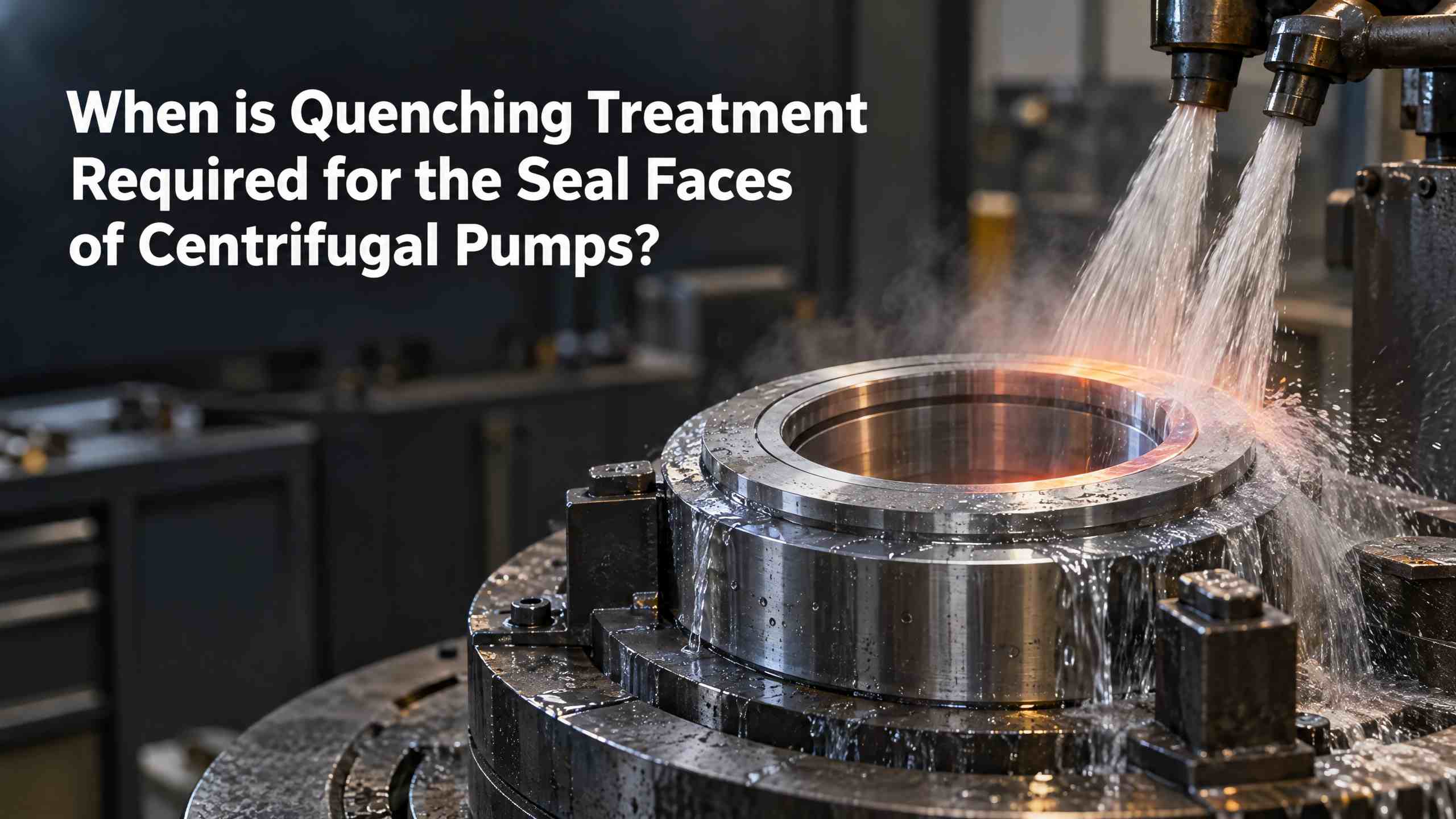 When is Quenching Treatment Required for the Seal Faces of Centrifugal Pumps?