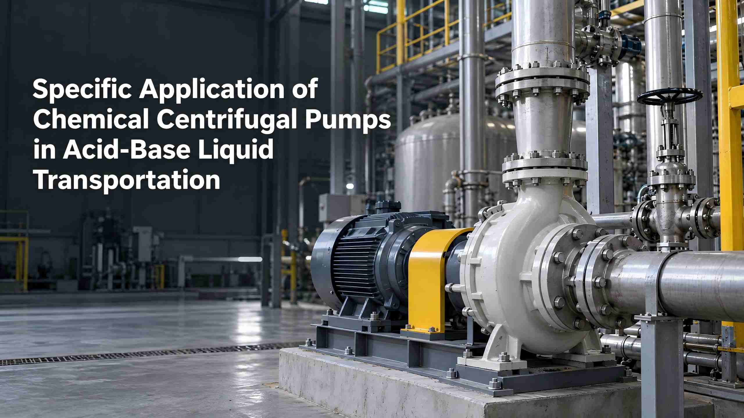 Specific Application of Chemical Centrifugal Pumps in Acid‑Base Liquid Transportation