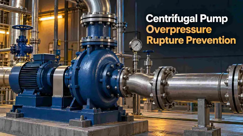 Centrifugal Pump Overpressure Rupture Prevention
