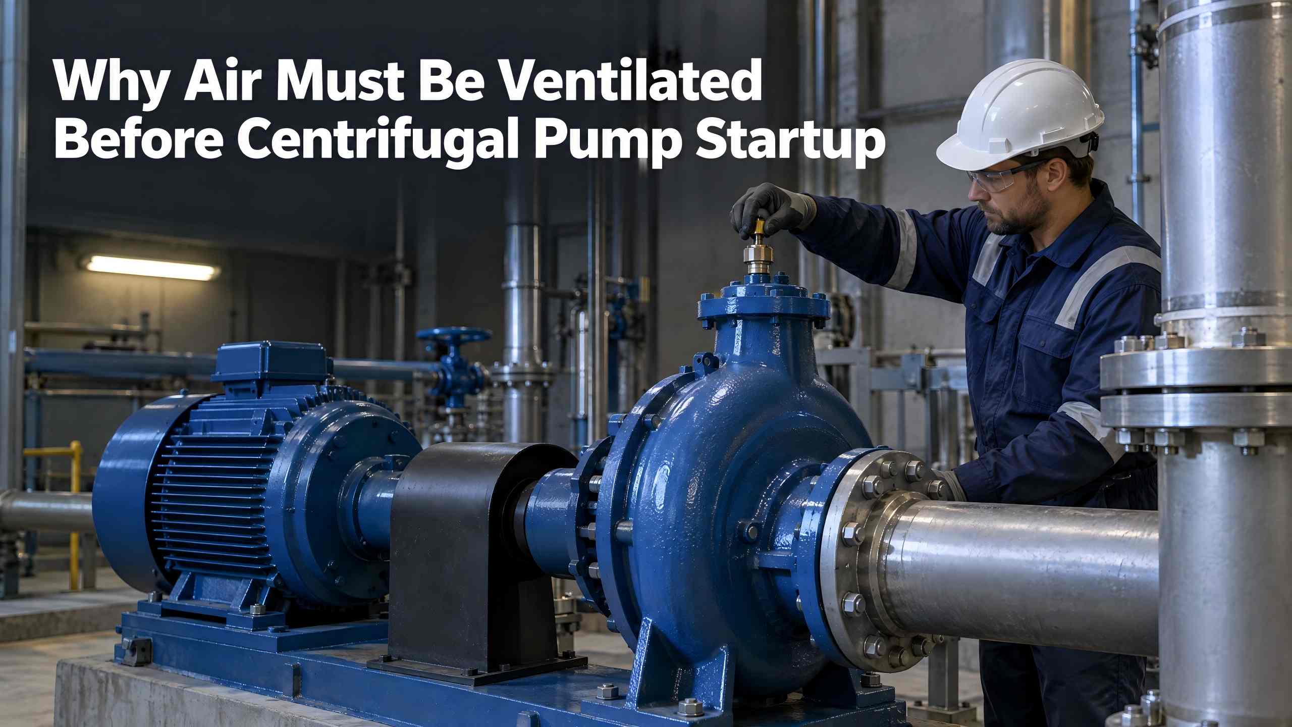 Why Air Must Be Ventilated Before Centrifugal Pump Startup