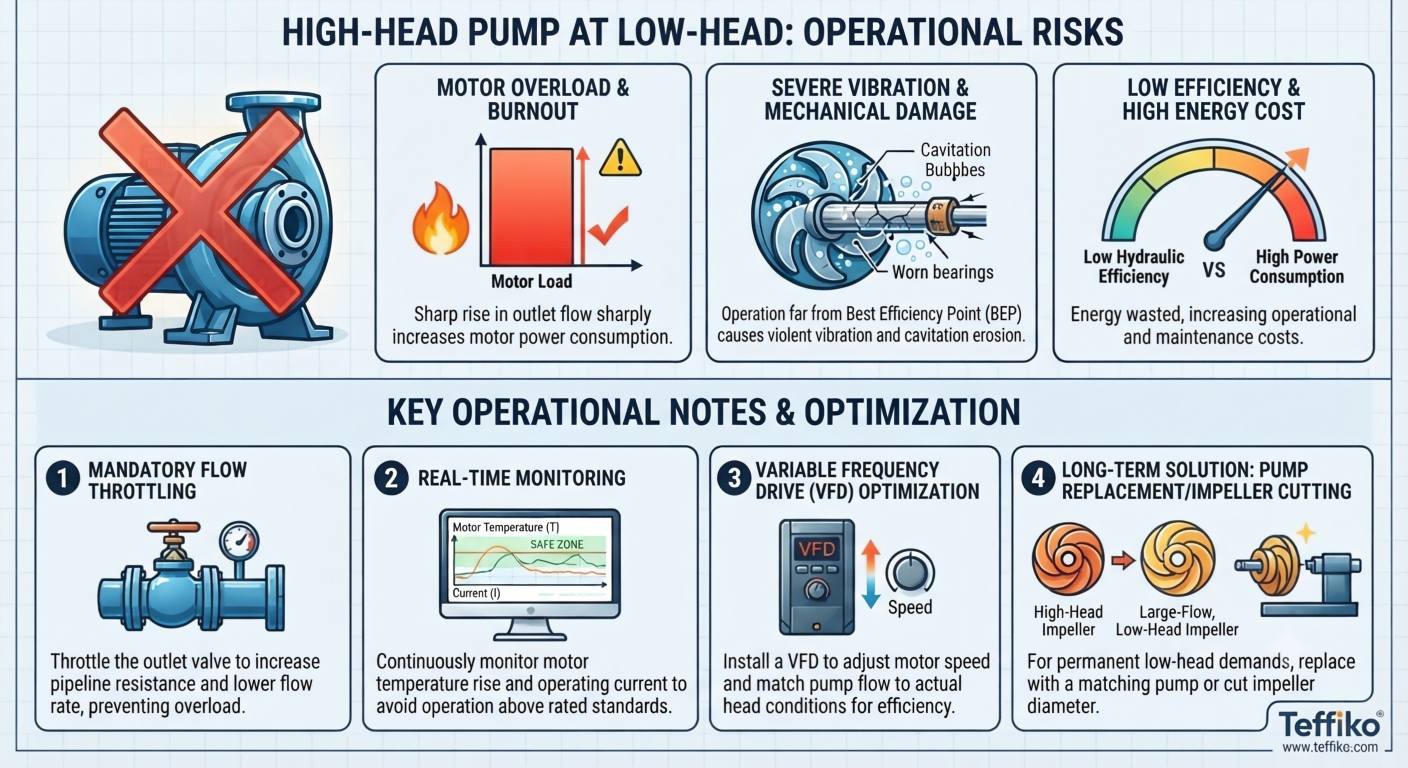 High Head Pump Operation Risks