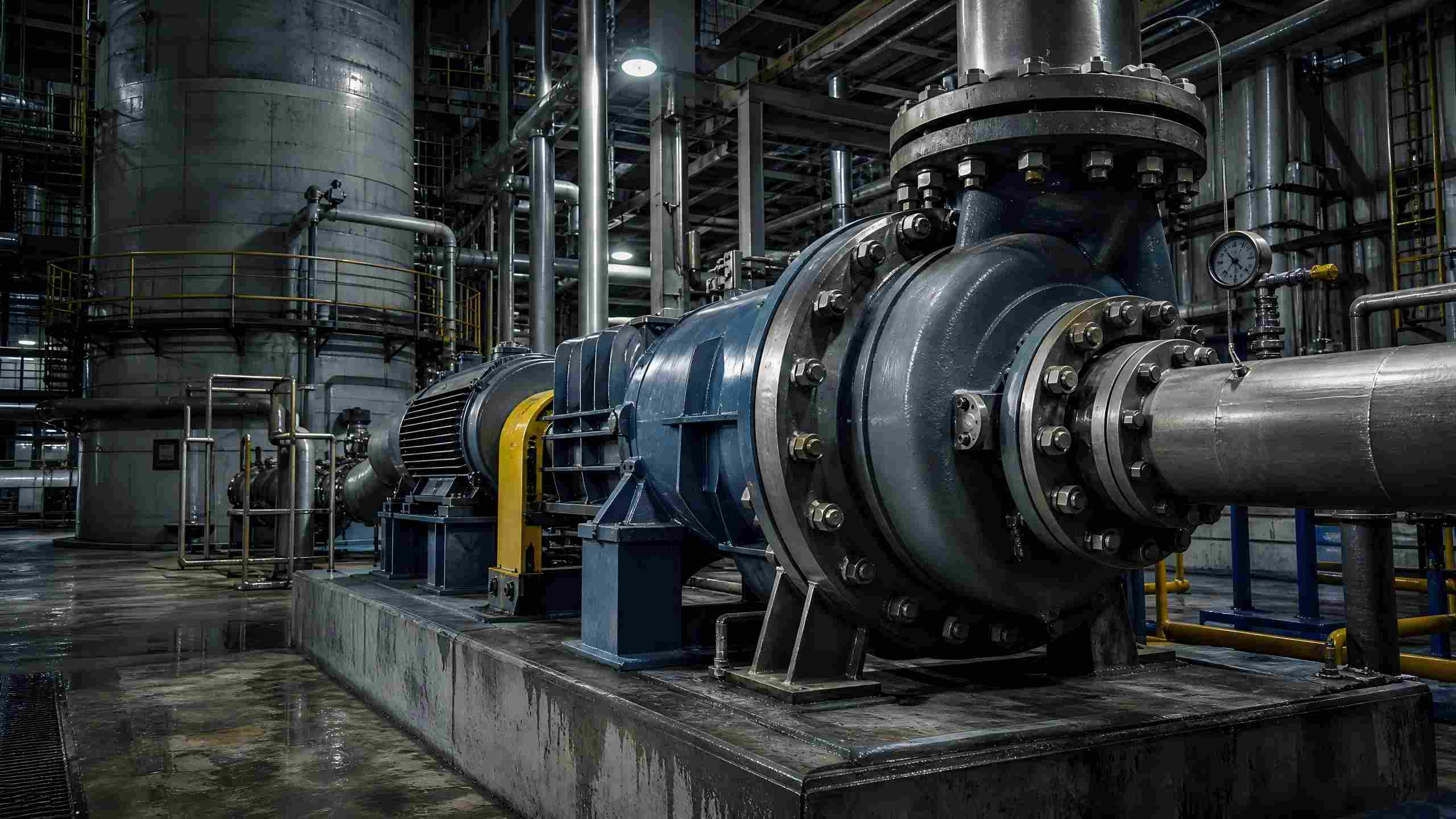 Industrial desulfurization pump system