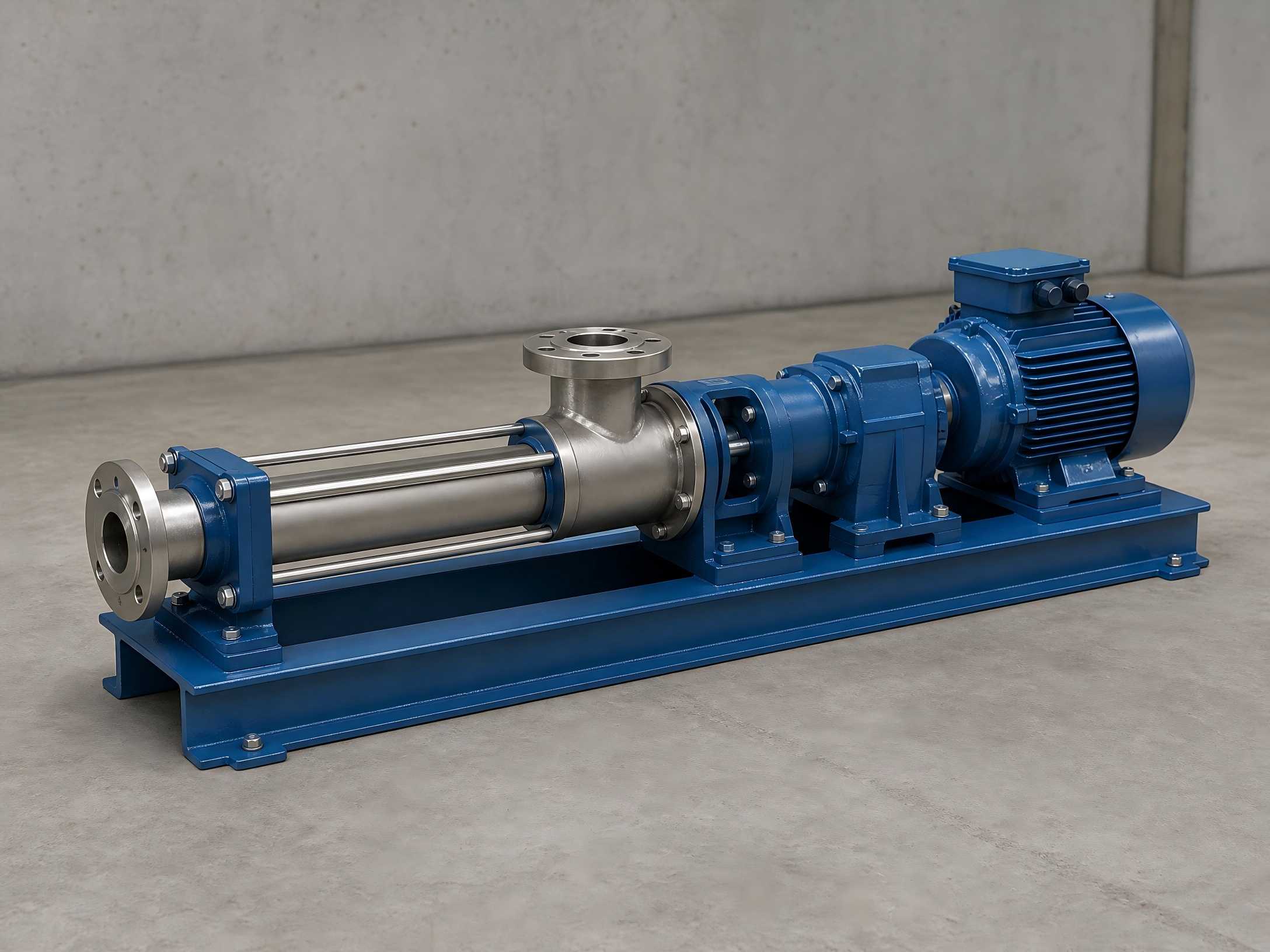 industrial single screw pump